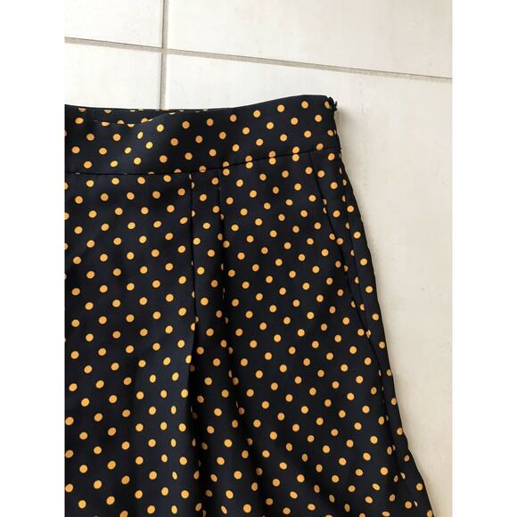 Ann Taylor High Waist Pleated Polka Dots Shorts - Picture 9 of 11